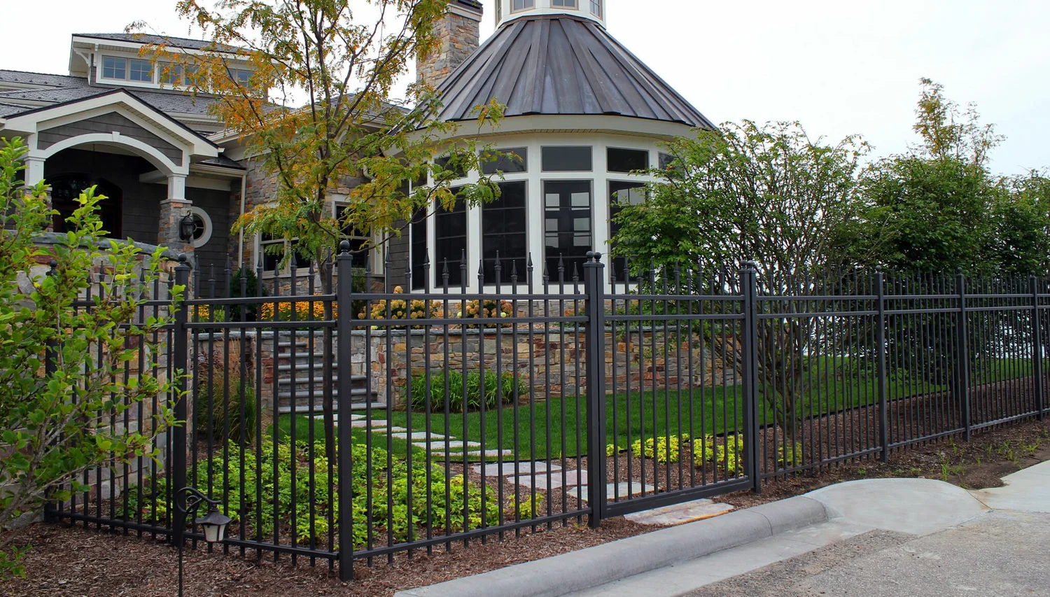 Above All Fence website imagery